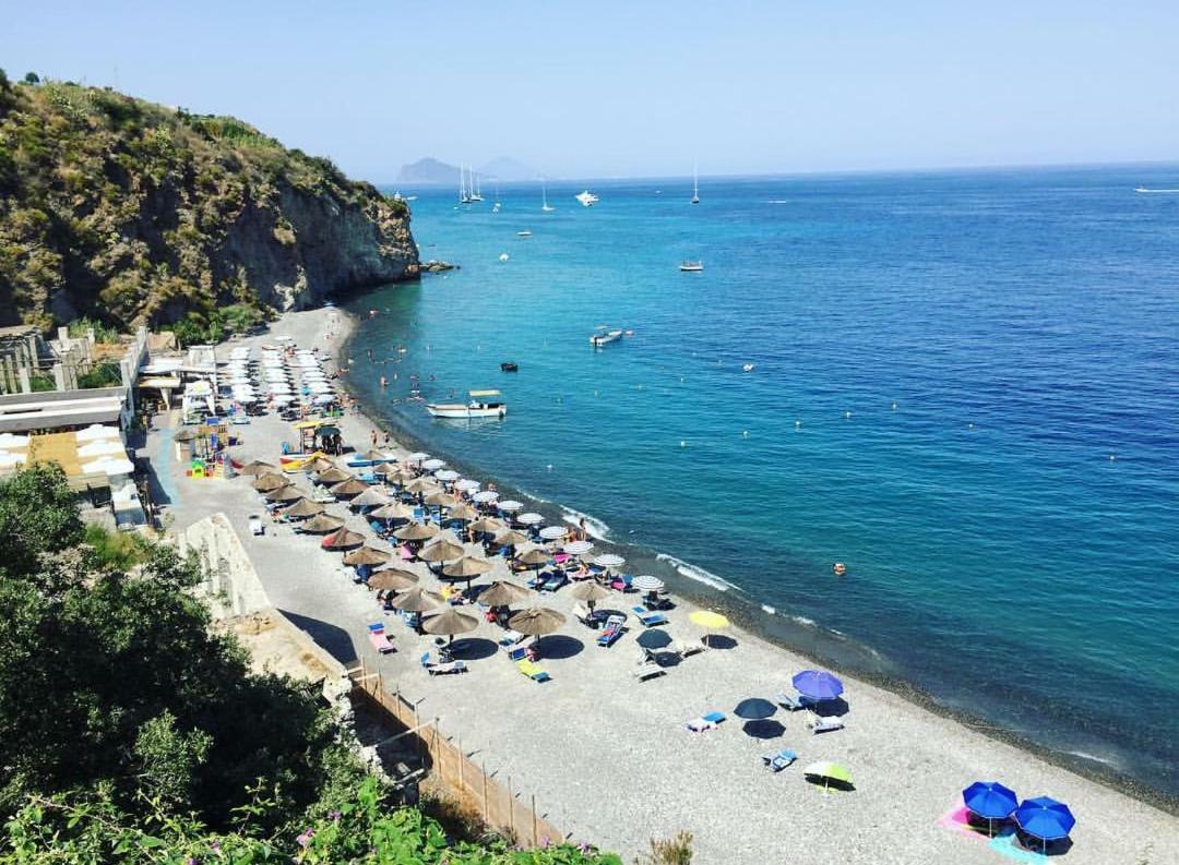 Apartamento Nerossidiana Sul Mare Di Lipari Exterior foto